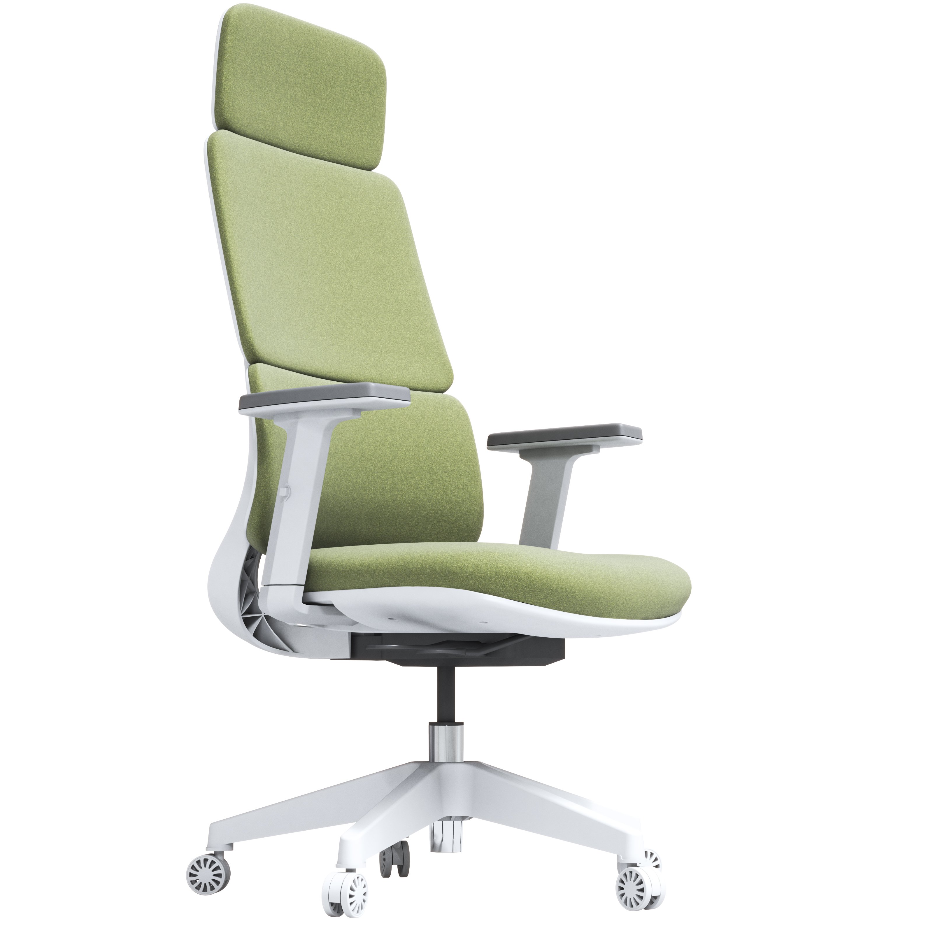 Boss Beyaz Plastik Gövdeli Plastik Ayaklı Yönetici Koltukları