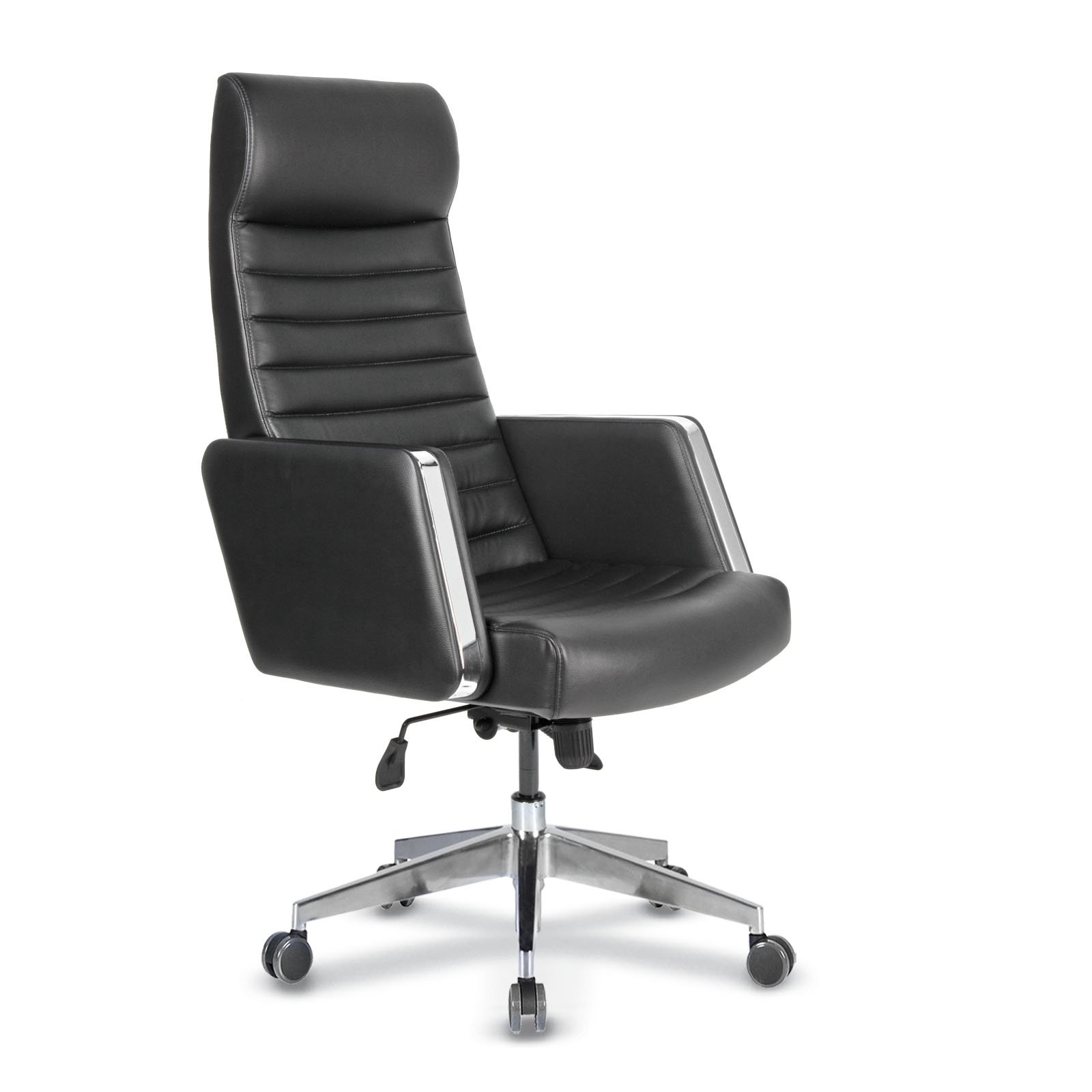 Rosetta Plus Döşemeli Kolu Alüminyum Ayaklı Yönetici Koltukları