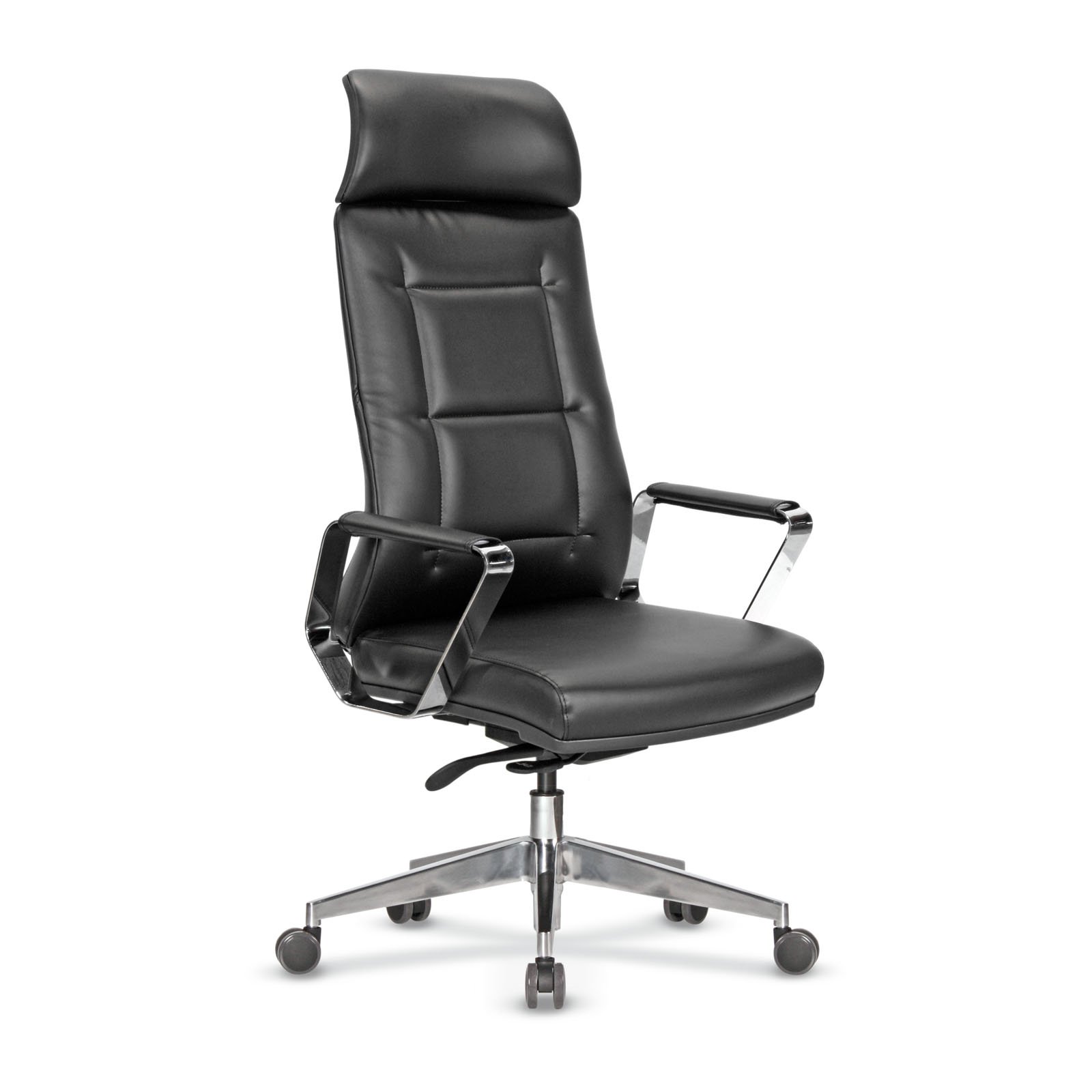 Sunset Krom Kollu Alüminyum Ayaklı Dikdörkgen Döşemeli Yönetici Koltukları