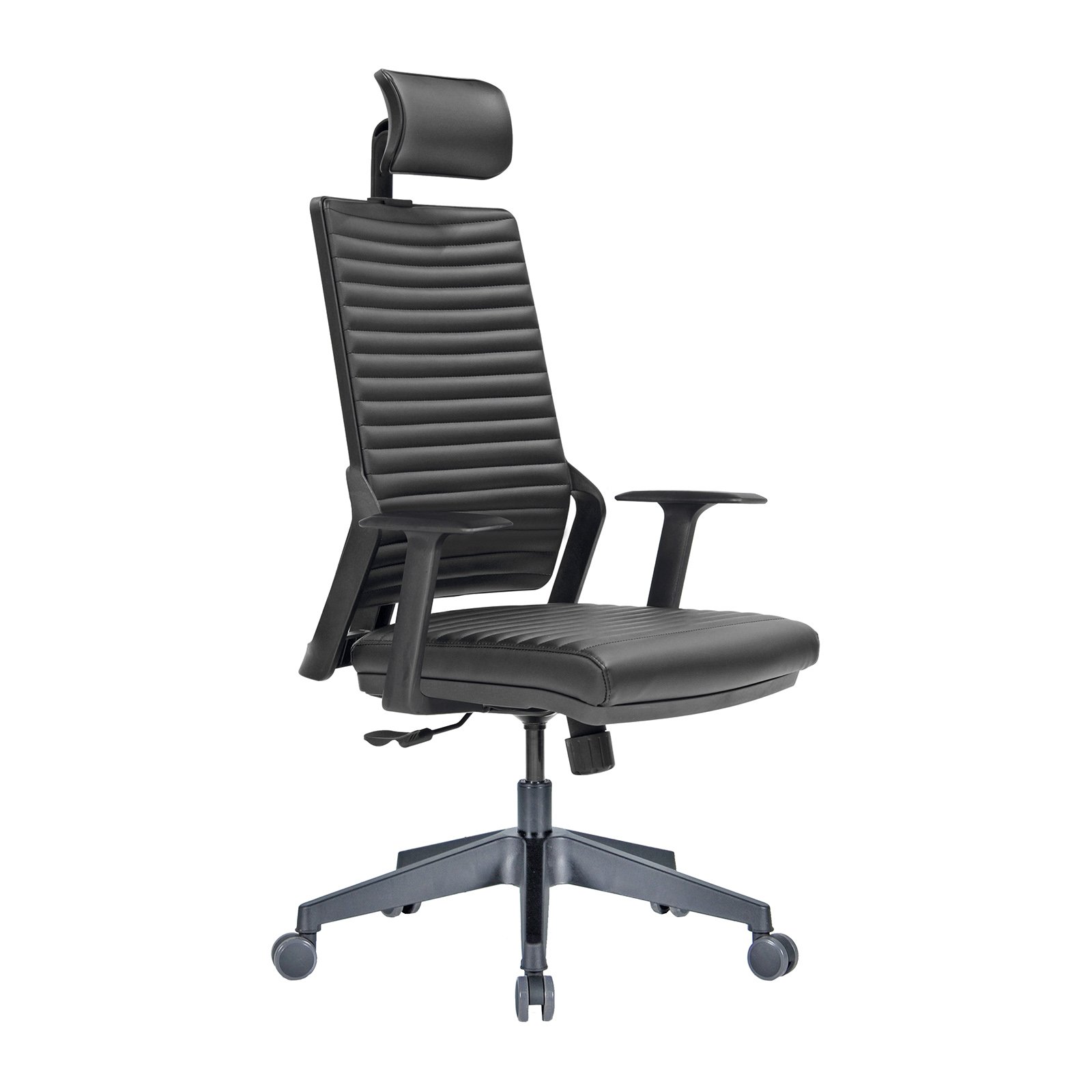 Tekno Plastik Kollu Plastik Ayaklı Çizgili Döşemeli Yönetici Koltukları