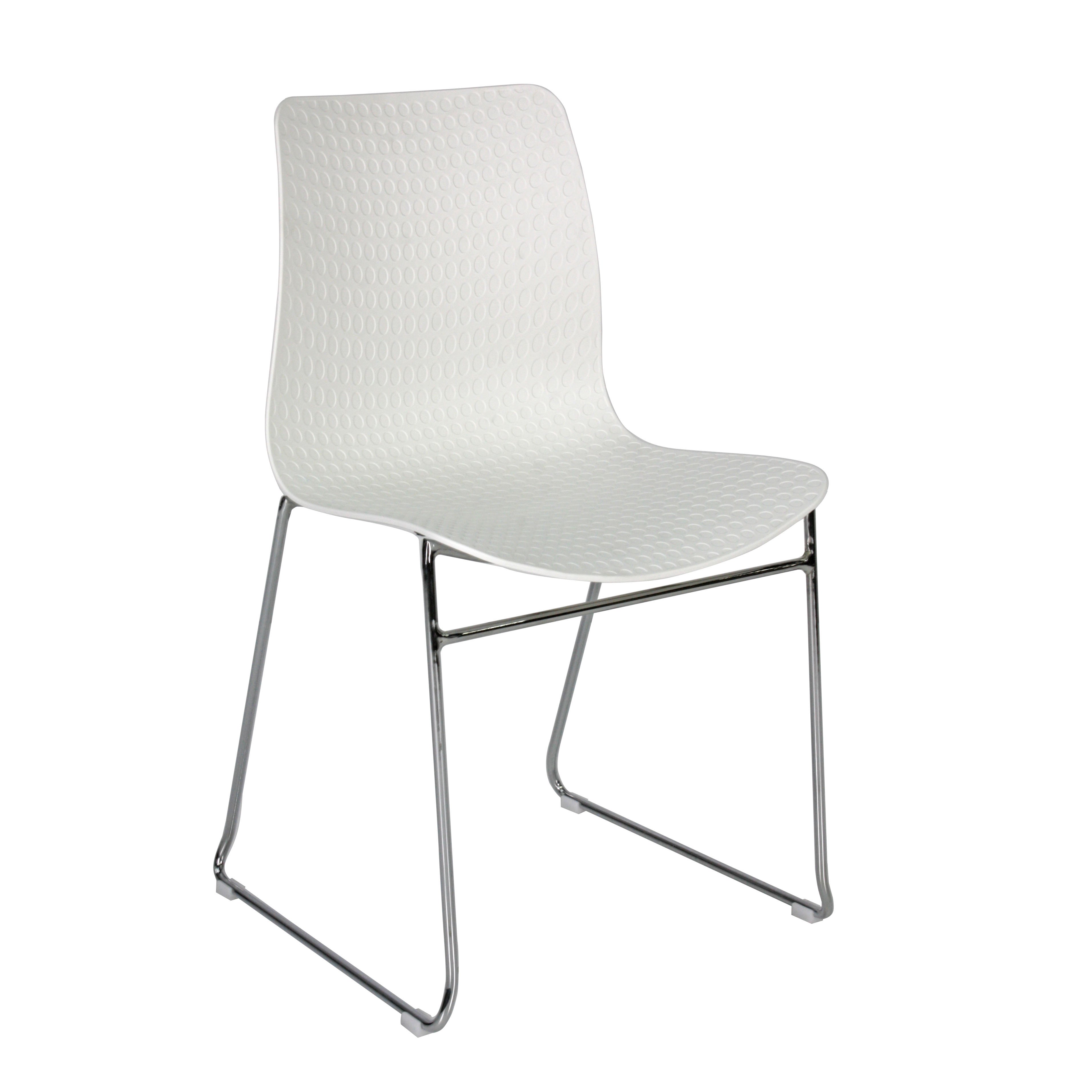 Dalmi Krom Ayaklı Kolsuz Proje Koltukları