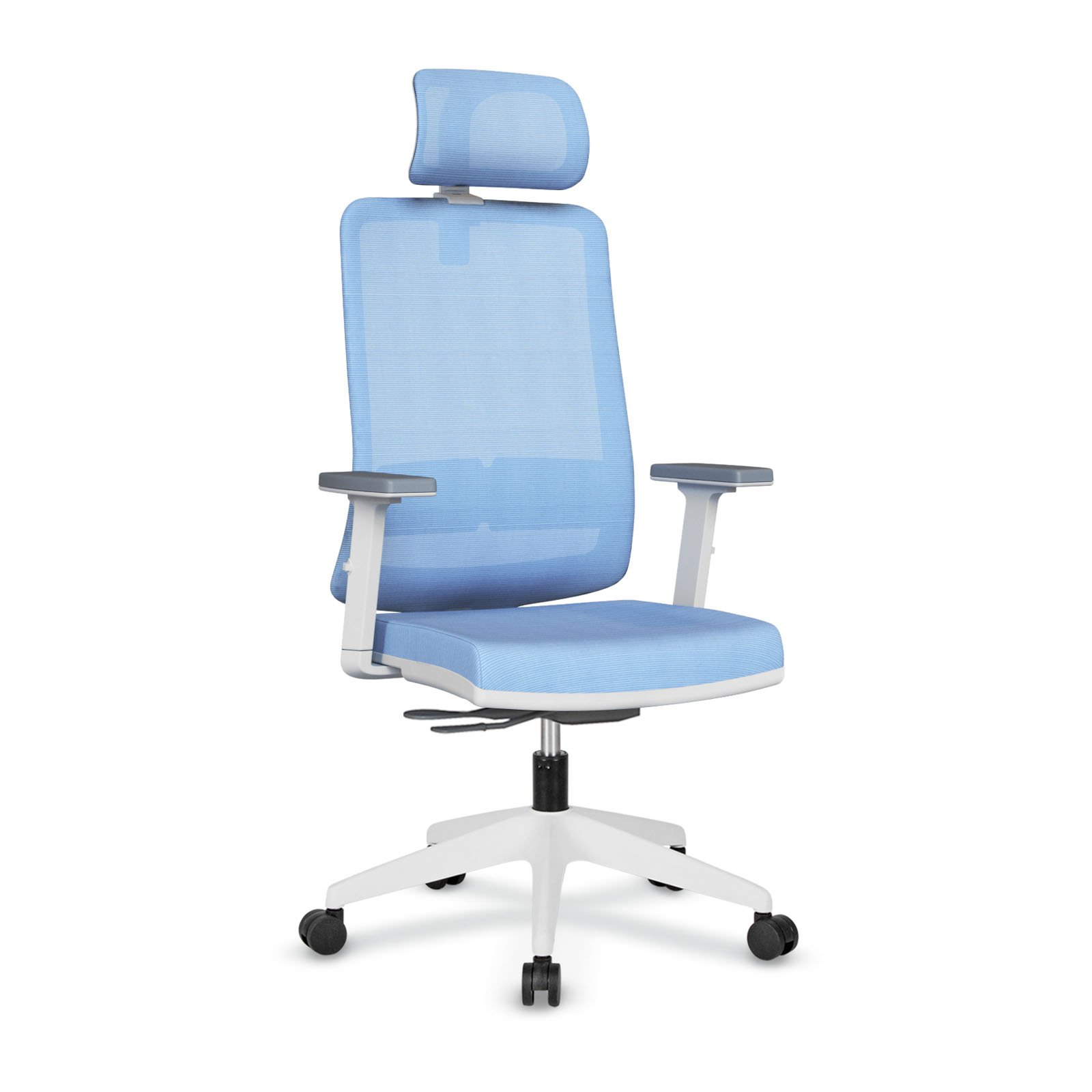 Greta Beyaz Plastik Kollu Beyaz Plastik Ayaklı Fileli Koltuklar