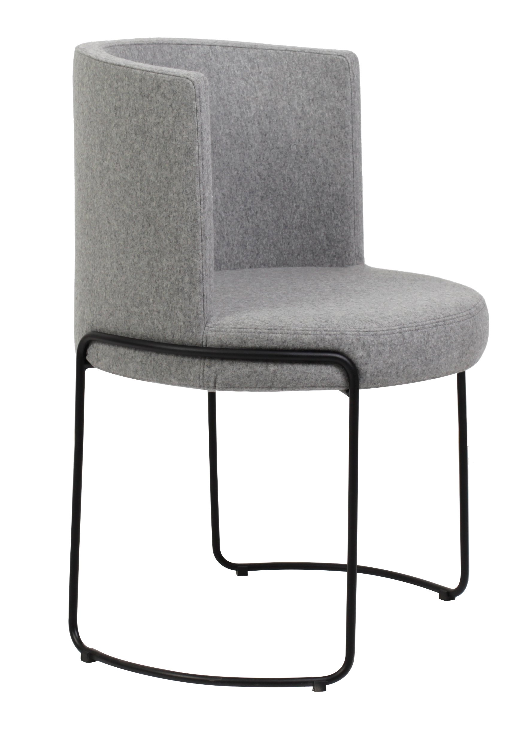 Pera Boyalı Metal Ayaklı Sandalyeler