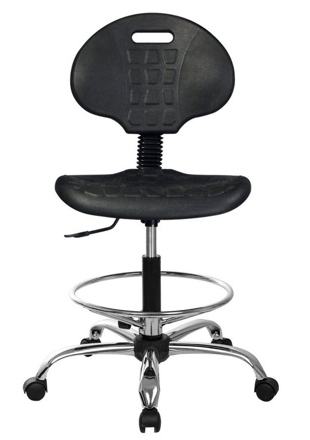 Tulip Krom Ayaklı Çemberli Çalışma Koltukları