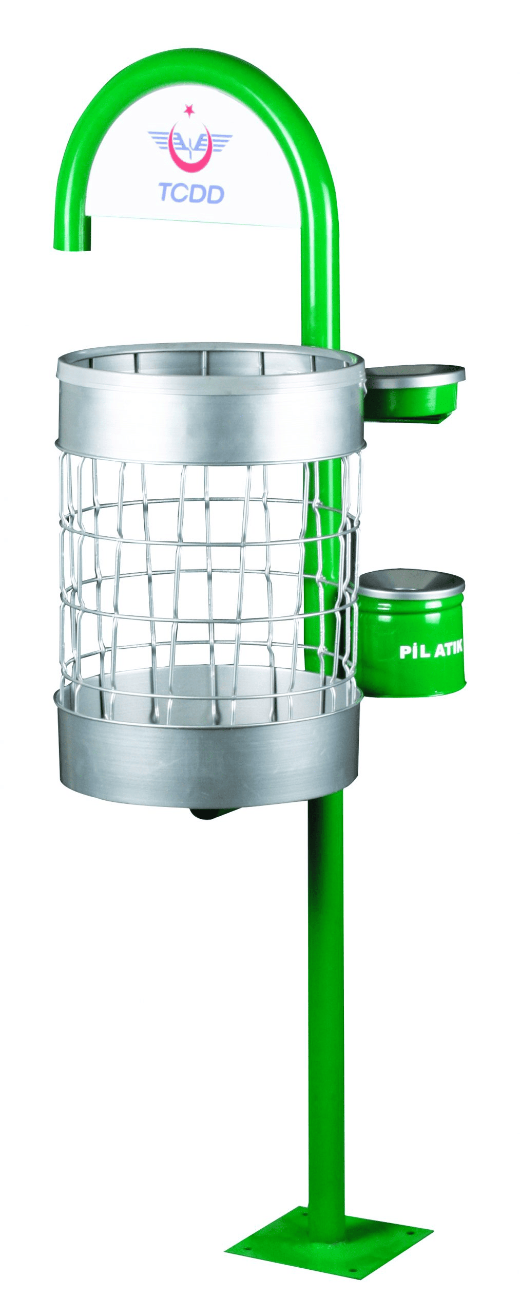 Sepet Tipi Baston Dış Mekan Çöp Kovası